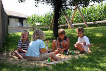 Spielplatz auf dem Ferienhof